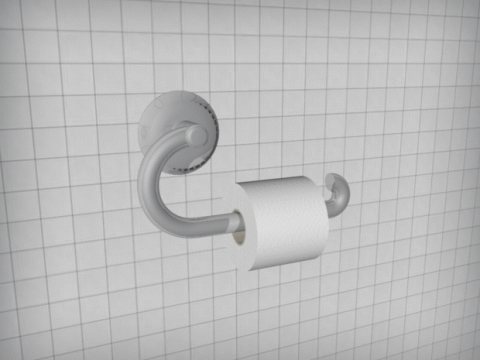 Toilet Paper 3D model