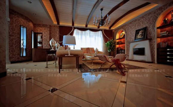 Victorian Living Room Interior 3D model