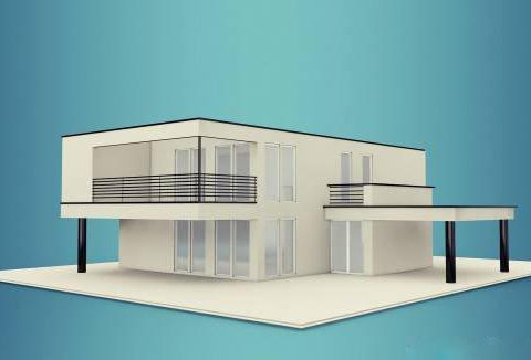Villa 3D model