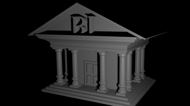 3d bank. Bank building 3d модель. Банк модель 3в. Банк 3д модель. Макет здания банка.