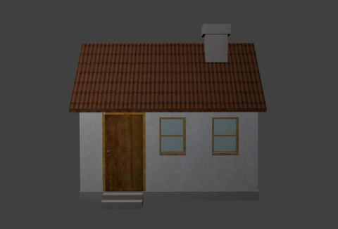 Casa simples 3D model
