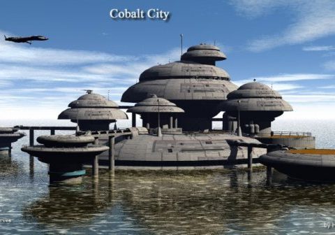 Cobalt city 3D model