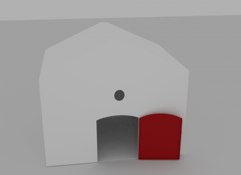 Pet house 3D model