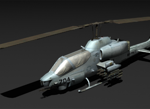 AH-1 Cobra 3D model