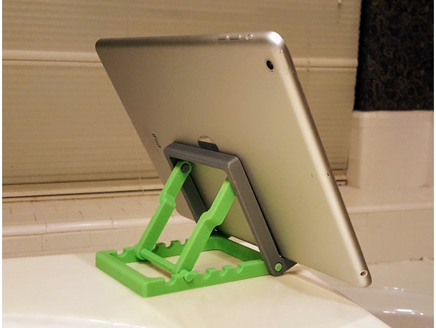 Adjustable tablet stand 3D model
