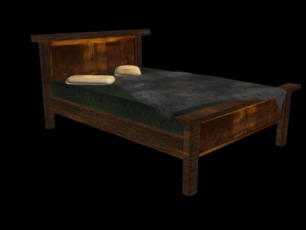 3D Bed  model
