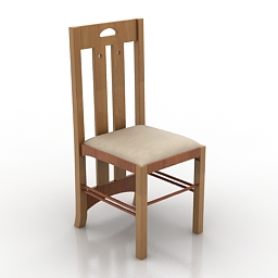 Chair Cassina i Maestri Mackintosh Charles Rennie 3d model