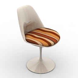 Chair Knoll Tulip 3d model