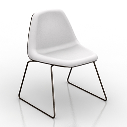 Chair Montis Ruby 3d model