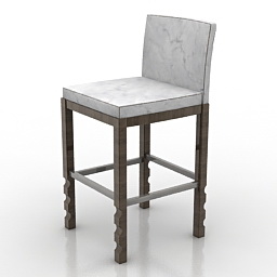 Chair Smania Kappadue 3d model