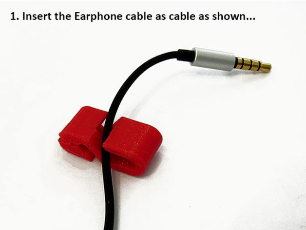 Earphone Cable Clip