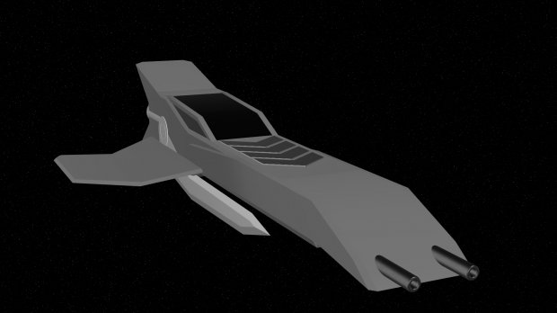 Fighter Spaceship 3D model