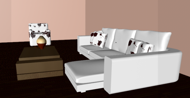 Living Room 3D model