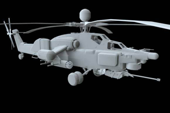 MI-28 Havoc 3D model