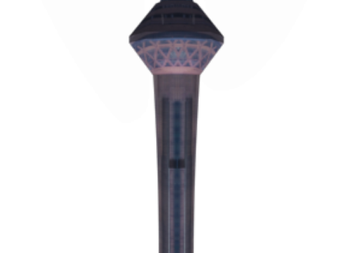 Milad tower 3D model
