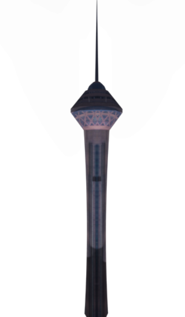 Milad tower 3D model