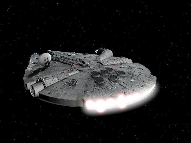 3D Millennium Falcon model