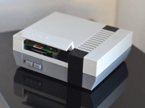 Mini NES Pi 3 Case 3D model