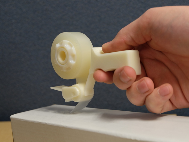 Mini Tape Gun - Tape Dispenser 3D model