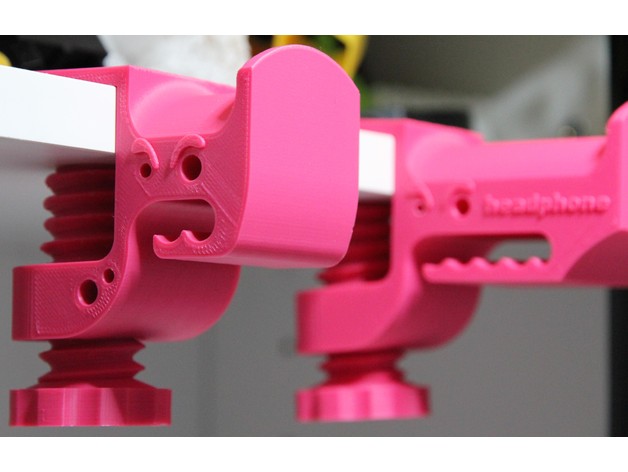 Monster Mouth Headphone Holder - Clampable