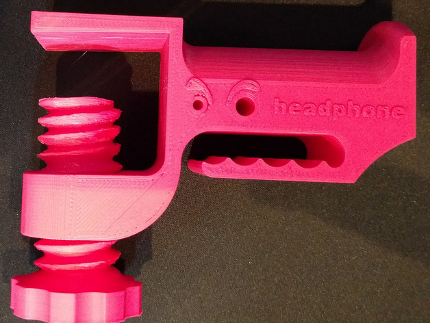Monster Mouth Headphone Holder - Clampable