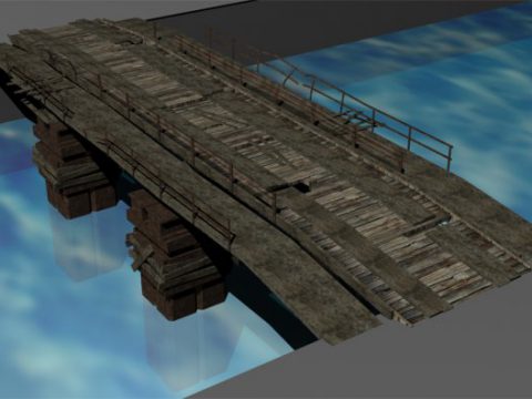Old Bridge 3D model