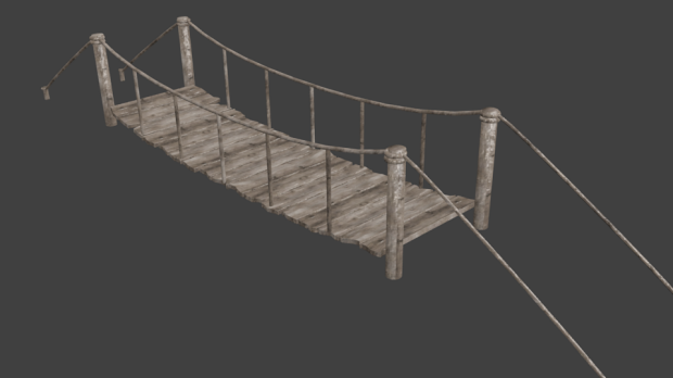 Old Bridge 3D model