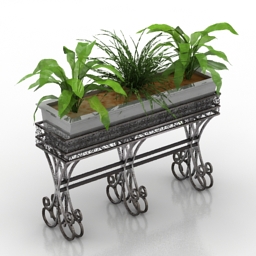 Plant rack 3d model