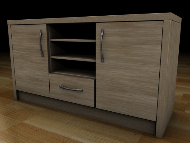 Sideboard and Tv unit 3D model