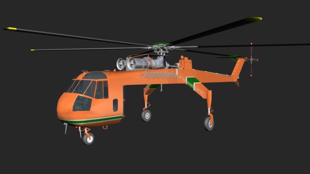 Sky Crane 3D model