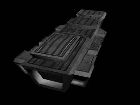 Small Spaceship 3D model