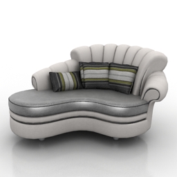 Sofa A-Style Infanta 3d model