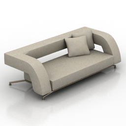 Sofa Futura Alzo 3d model