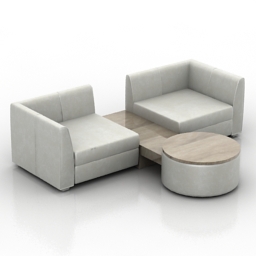 Sofa Smania 3d model