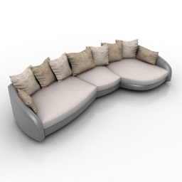Sofa relotti 3d model