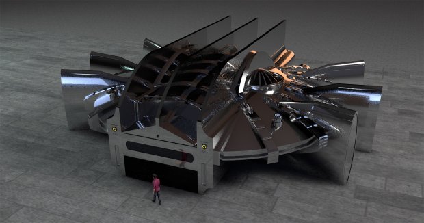 Space Ship 3D model