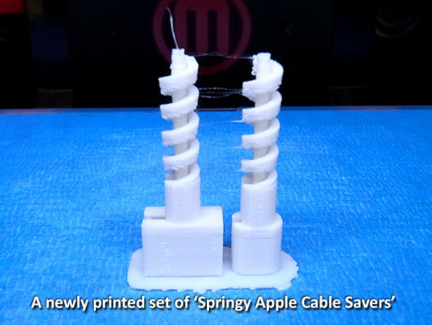Springy Apple Cable Savers