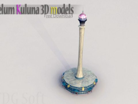 Sri lanka Big tower 3D model