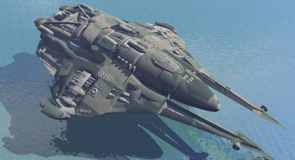Starcruiser Military 3D model