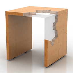 Table Puzzle 3d model
