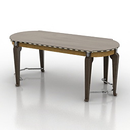 Table artdeco 3d model
