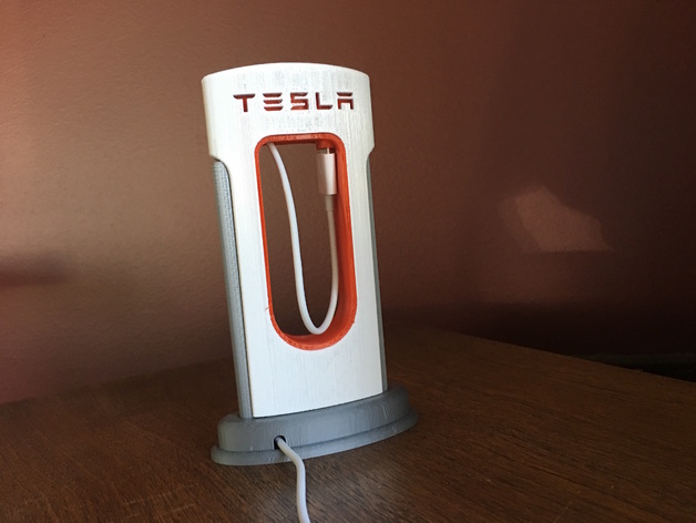 Tesla SuperCharger Phone Charger 