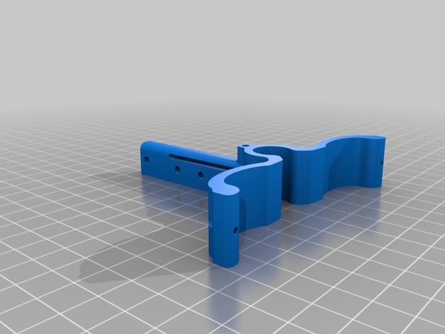 3D Toothpick Crossbow model