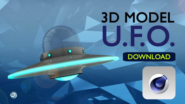 U.F.O - Alien spaceship 3D model