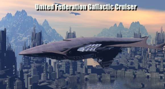 United Federation Gallactic Cruiser 