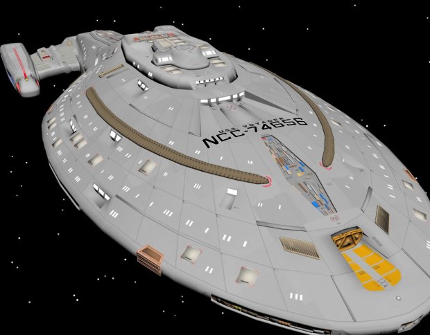 Voyager NCC 74656 3D model