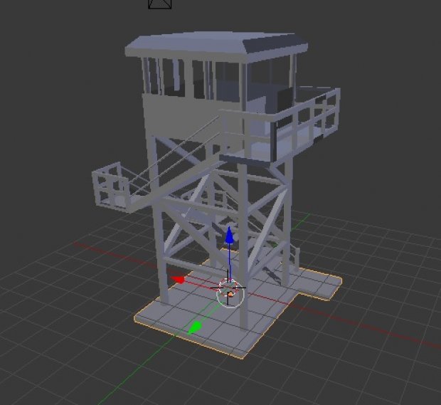 Watch Tower Army | DownloadFree3D.com