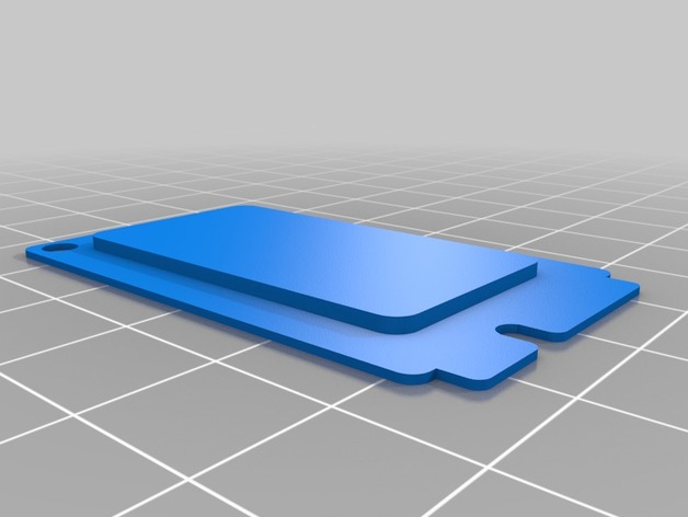 MiniPCI / mSATA "dummy" (placeholder) 3D model