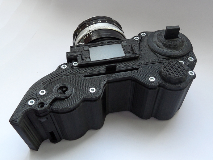3DPrinted Camera - Open Reflex