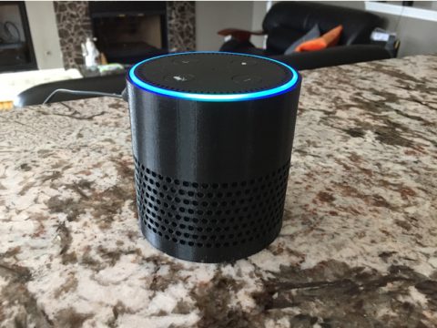Amazon Echo Dot Acoustic Case 3D model
